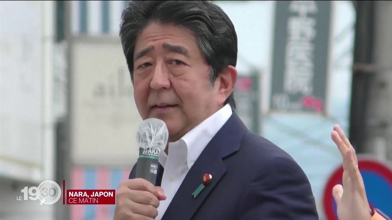 L’ex-Premier ministre japonais Shinzo Abe a été abattu par balles en plein meeting politique [RTS]