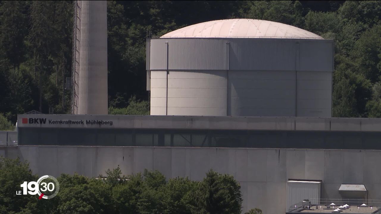 La centrale nucléaire de Mühleberg poursuit son démantèlement trois ans après sa fermeture. Le point sur l'avancée des travaux. [RTS]