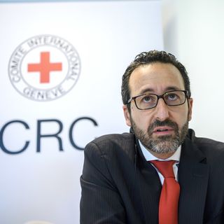 Robert Mardini, directeur du CICR. [Martial Trezzini - Keystone]