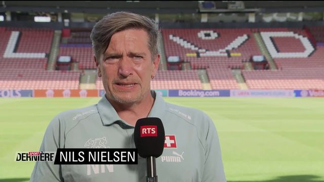 Football, UEFA Euro dames, entretien avec Nils Nielsen [RTS]