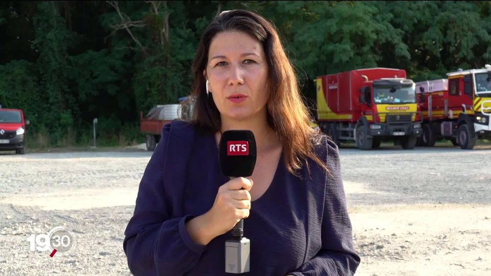 Ο Gironde πυρπολείται: Η Adeline Percept, ειδική ανταποκρίτρια του Landras στη Gironde, αντιμετωπίζει την καταστροφική κατάσταση [RTS]