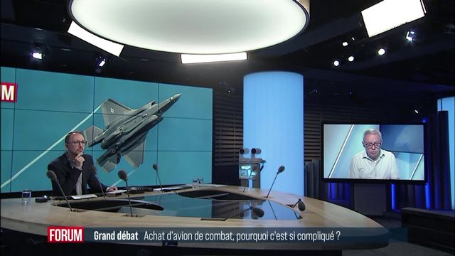 Le grand débat - Pourquoi l'achat d'avions de combat est-il si compliqué? [RTS]
