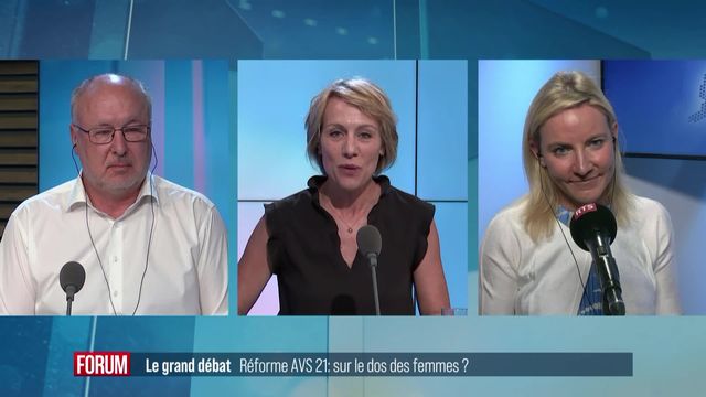 Le grand débat (vidéo) - Réforme AVS 21, sur le dos des femmes? [RTS]