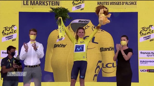 Cyclisme, Tour de France féminin: Van Vleuten (NED) remporte la 7e étape [RTS]