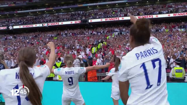 L’Angleterre sacrée championne d’Europe de football féminin devant son public, après avoir terrassé l’Allemagne [RTS]