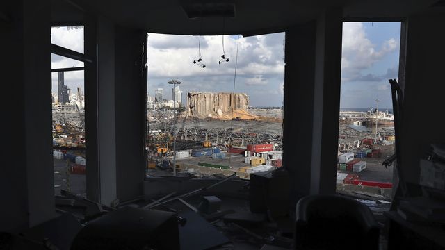 Le Liban se recueille deux ans après l'explosion du port de Beyrouth. [Bilal Hussein - AP photo]