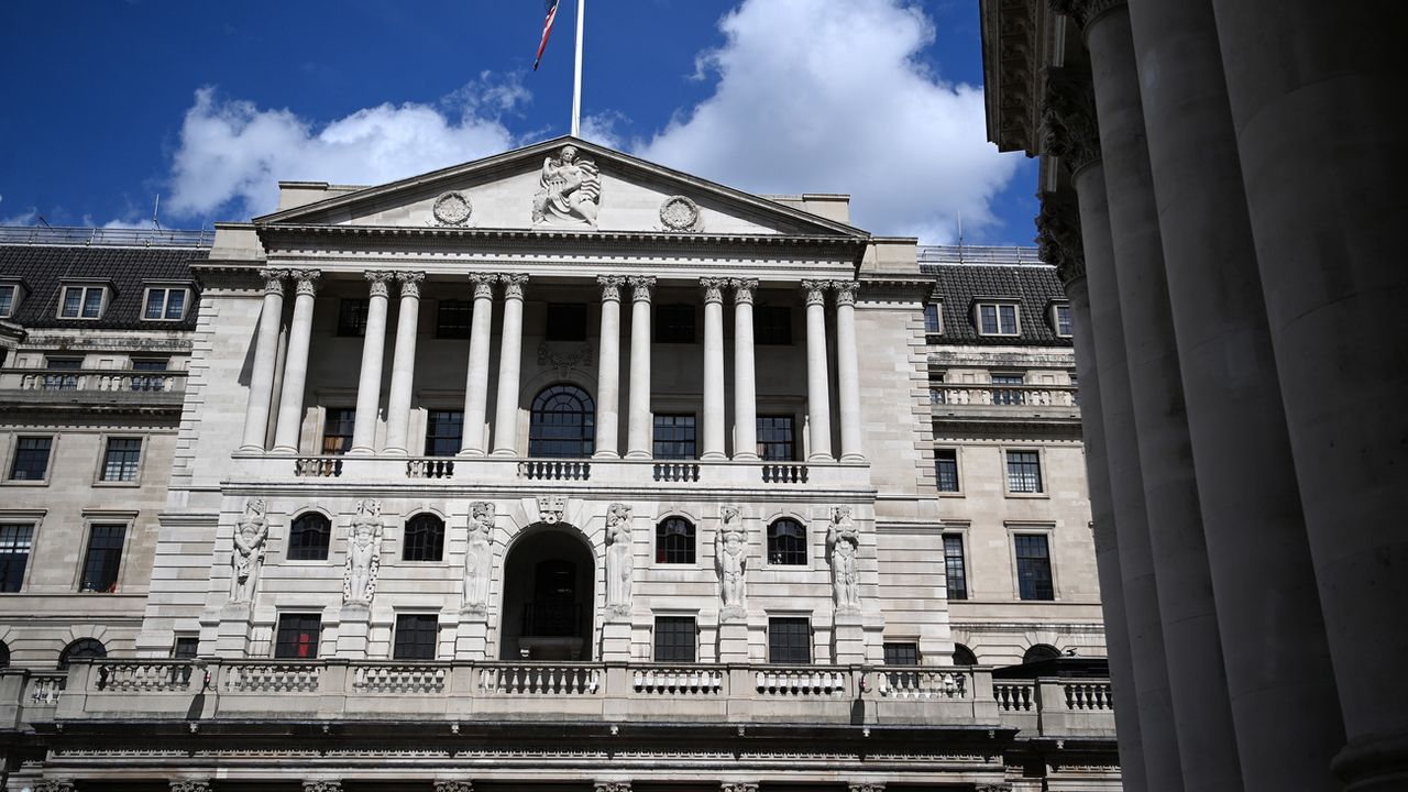 Le siège de la Banque d'Angleterre à Londres. [Andy Rain - EPA/Keystone]