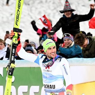 Daniel Yule handed over the skis in Zermatt at the end of July [APA/Barbara Gindl - Keystone]
