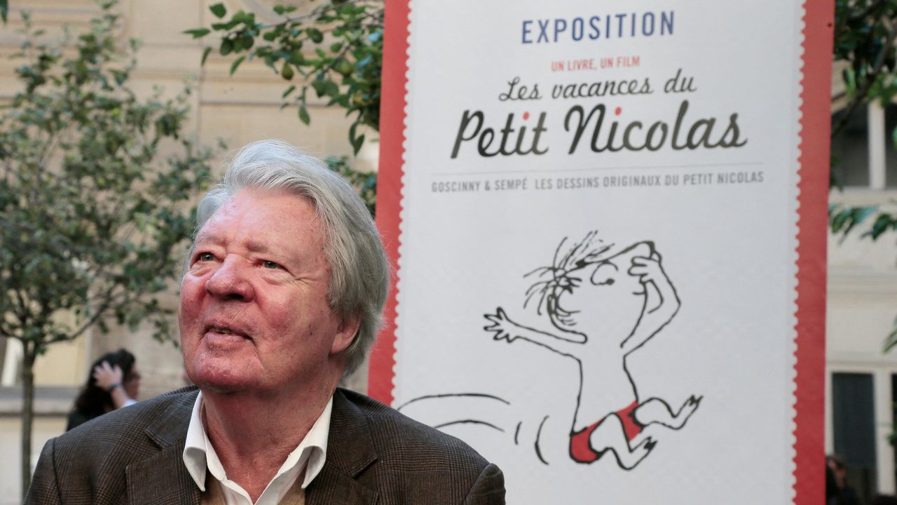 Le dessinateur Jean-Jacques Sempé, père du "Petit Nicolas, est décédé. [JACQUES DEMARTHON - AFP]