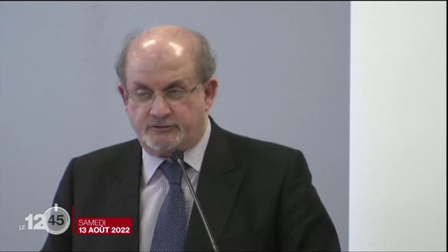 Salman Rushdie atteint au foie et à un œil après avoir été poignardé [RTS]