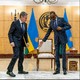 Le secrétaire d'Etat américain Antony Blinken se fait accueillir par le président rwandais Paul Kagame, lors de sa visite du continent africain en août 2022. [Andrew Harnik, Pool - Keystone/AP Photo]