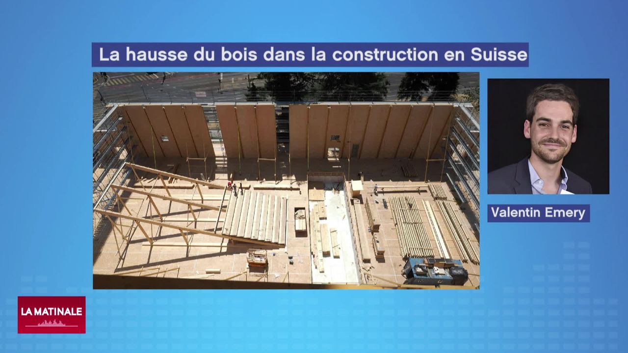 Les menuisiers veulent promouvoir l’utilisation du bois suisse dans la construction [RTS]