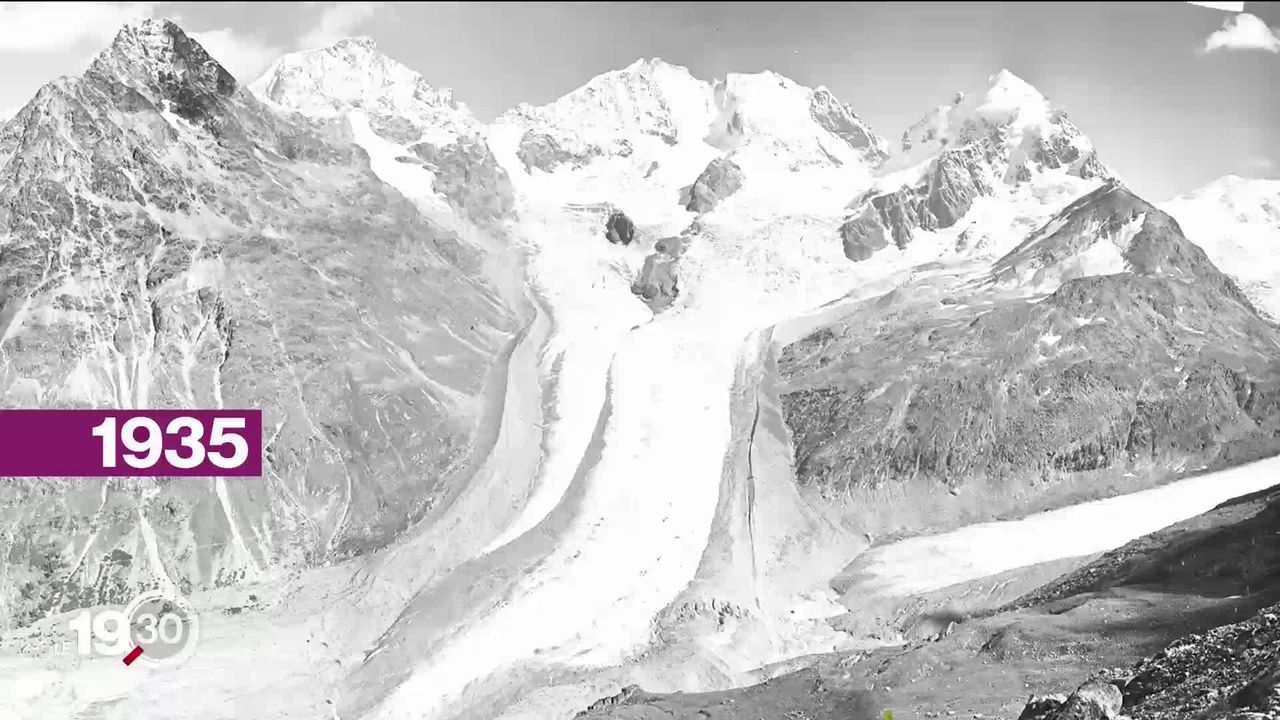 La fonte des glaciers s'accélère en Suisse [RTS]