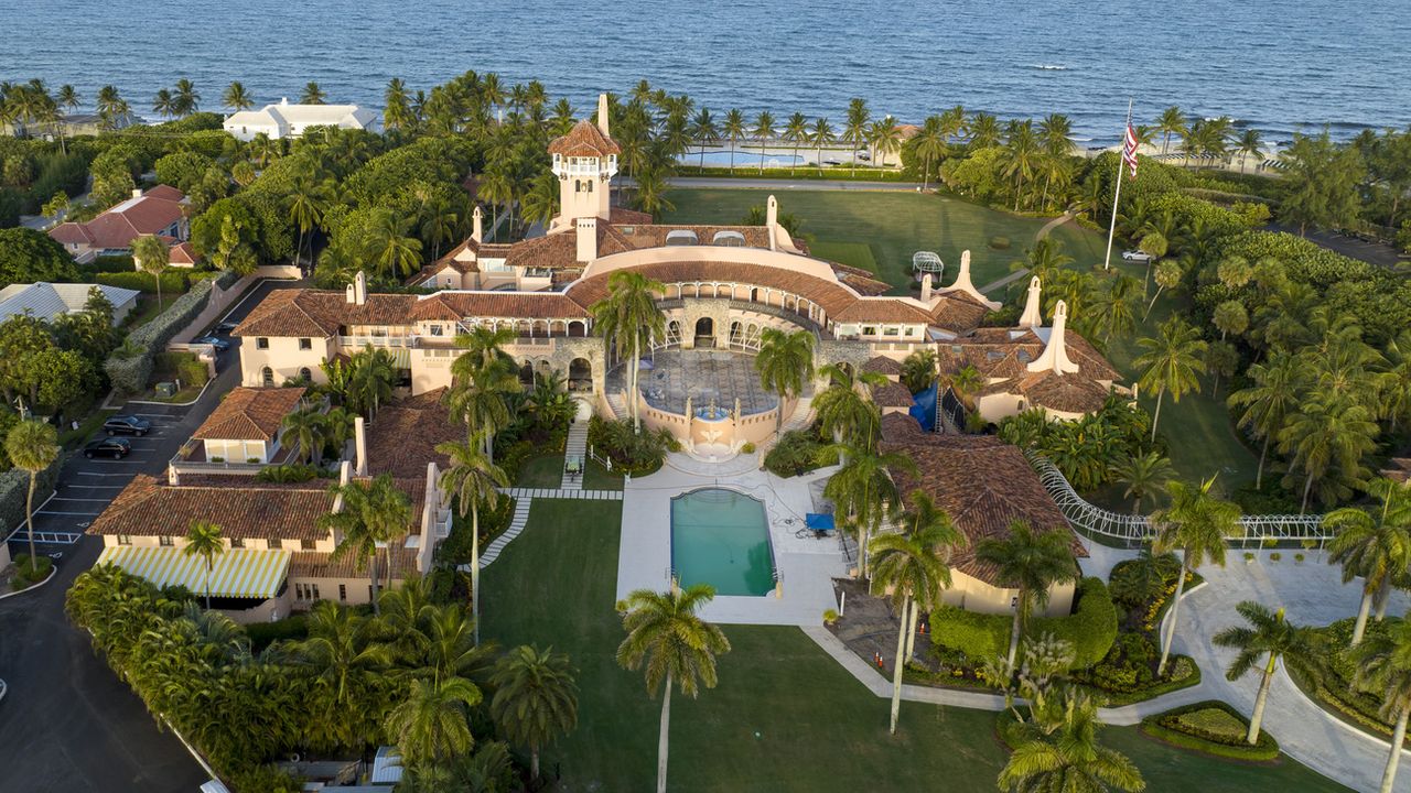 La résidence Mar-a-Lago de Donald Trump, à Palm Beach. [Steve Helber - Keystone]