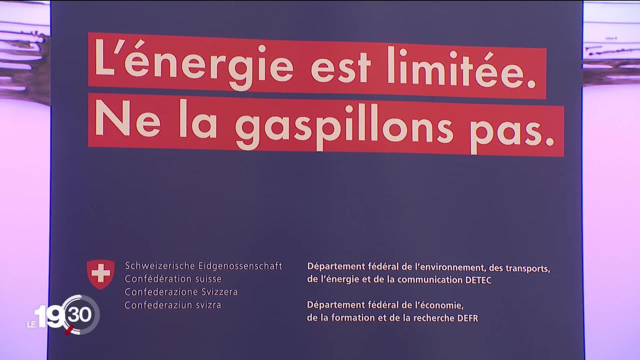 Economies d'énergie: la campagne du Conseil fédéral est lancée [RTS]