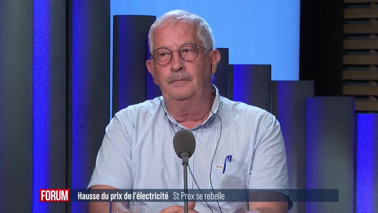 La commune de Saint-Prex (VD) porte plainte contre la hausse du prix de l'électricité: interview de Jan Von Overbeck [RTS]