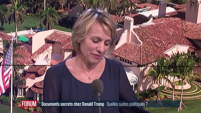Documents secrets chez Donald Trump: quelles suites politiques? Interview d’Anne Deysine [RTS]
