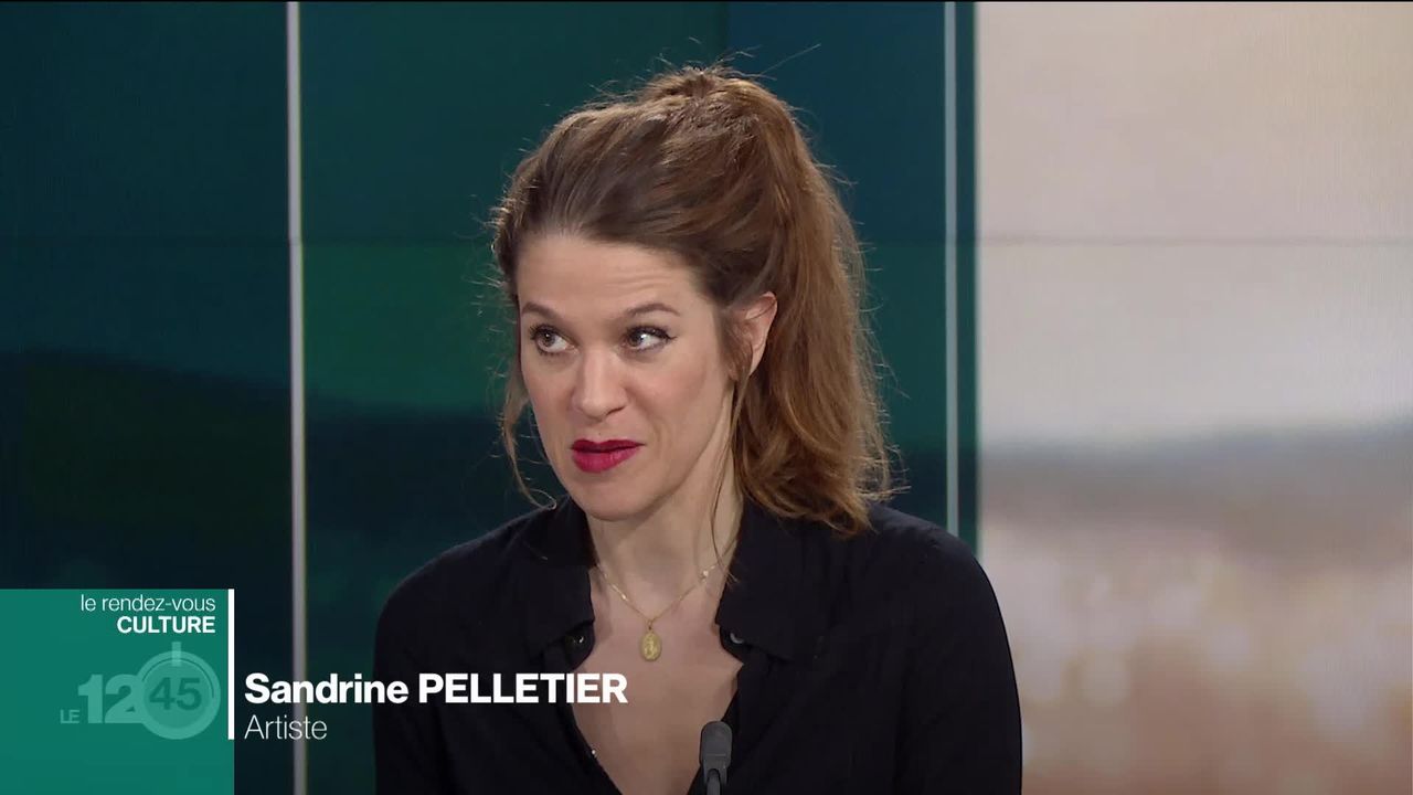 Invitée culture: la plasticienne vaudoise Sandrine Pelletier, une des artistes de "Melting Pot"  à Yverdon-les-Bains [RTS]