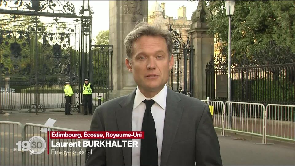 Laurent Burkhalter, corresponsal especial en Edimburgo, comenta este día de luto en la capital escocesa [RTS]