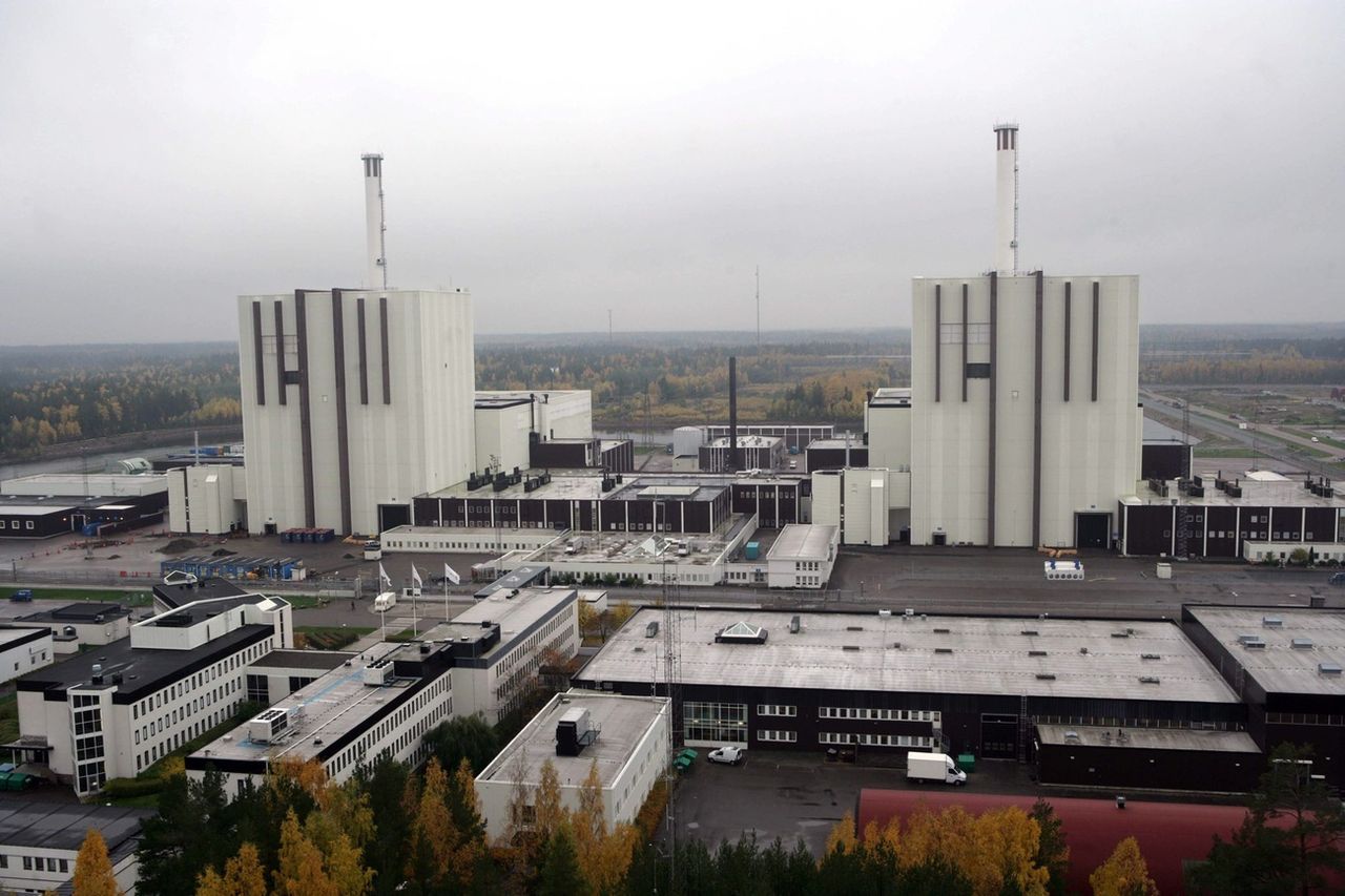 La centrale nucléaire suédoise de Forsmark, photographiée ici en 2006, produit 14% de l'électricité suédoise. [Fredrik Sandberg - Keystone/AP]