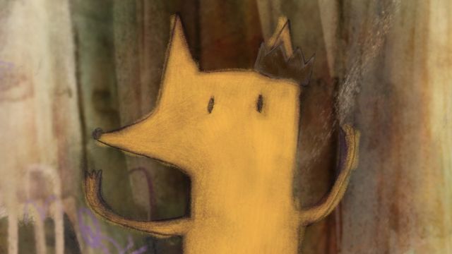 Une image du court métrage d'animation "La reine des renards" réalisé par Marina Rosset. [Marina Rosset - RTS]