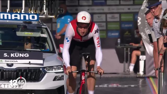 Cyclisme: Stefan Küng et Marlen Reusser médaillés au contre-la-montre des Championnats du monde [RTS]