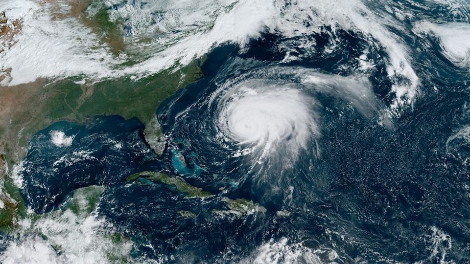 L'ouragan Fiona au large des Bermudes le 22 septembre 2022 [NOAA]