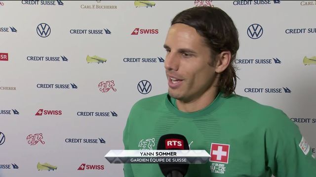 Gr. 2, Suisse - Tchéquie (2-1):: Yann Sommer à l'interview après la victoire (edited) [RTS]