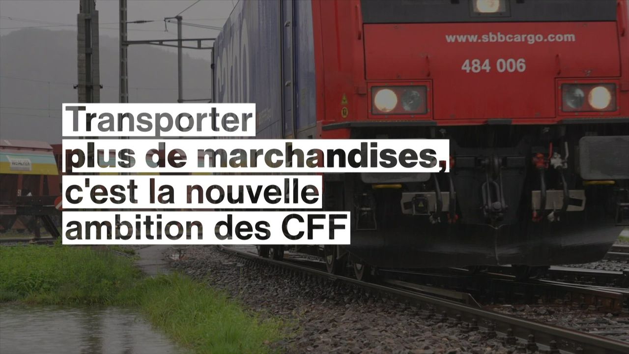 Les CFF lancent leur concept "Suisse Cargo Logistics" [RTS]