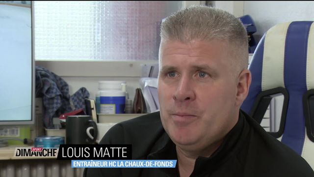 Hockey: Entretien avec Louis Matte, entraîneur HC La Chaux-de-Fonds [RTS]