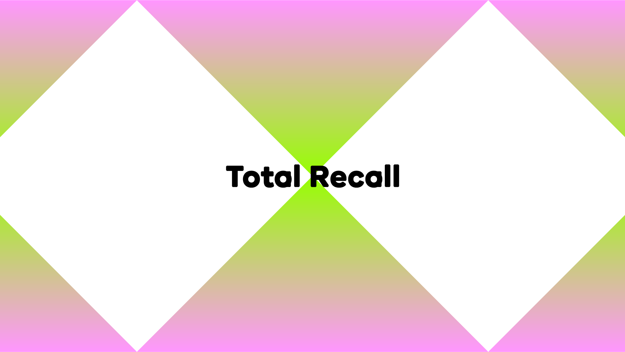 Logo Total Recall [RTS]