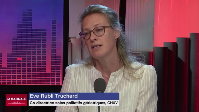 L'invitée de La Matinale (vidéo) - Eve Rubli-Truchard, médecin-cadre au service de gériatrie du CHUV [RTS]