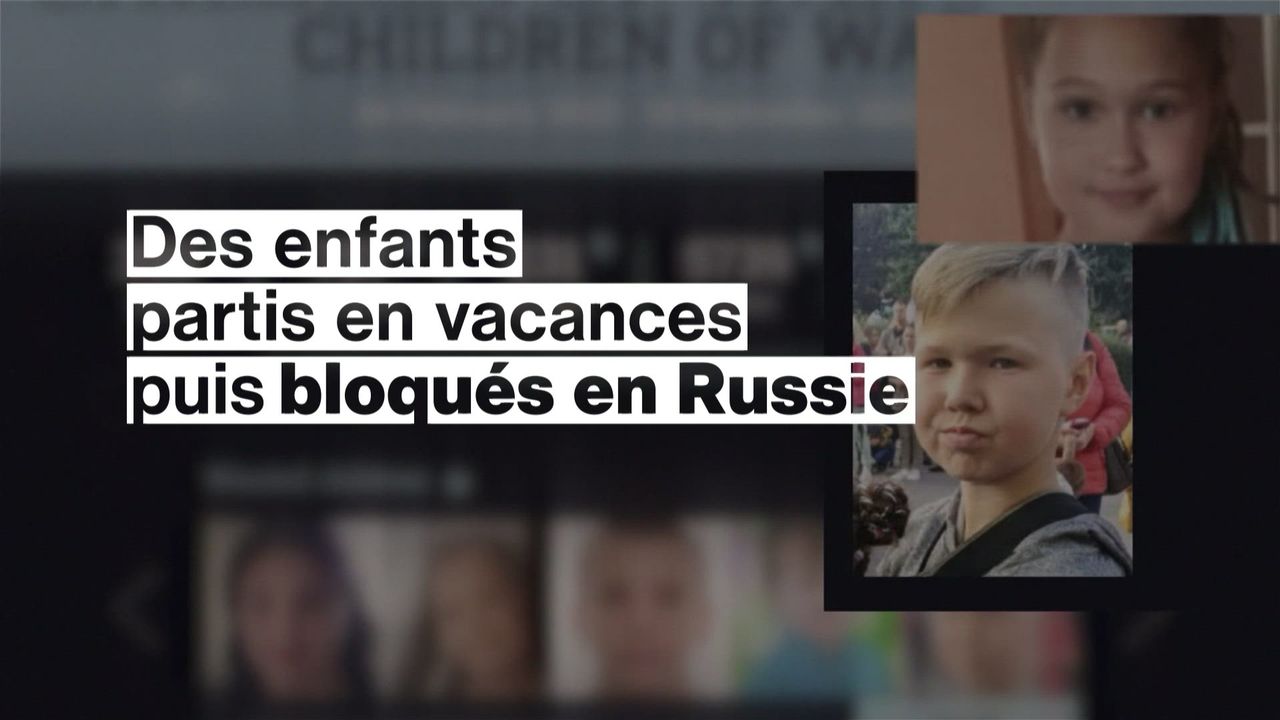 Les autorités ukrainiennes demandent le retour d'enfants "volés" [RTS]