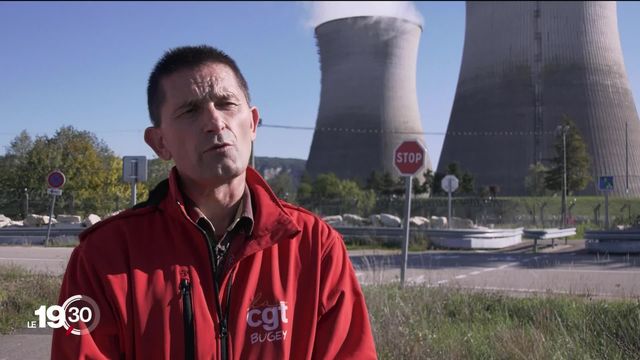 Les grèves dans les centrales nucléaires françaises pourraient avoir un impact en Suisse [RTS]