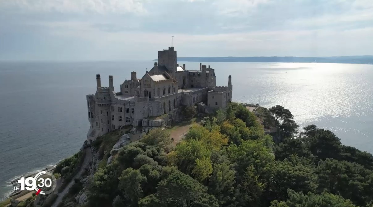 St Michael's Mount in the British Isles is dedicated to Saint Michael.  [RTS]