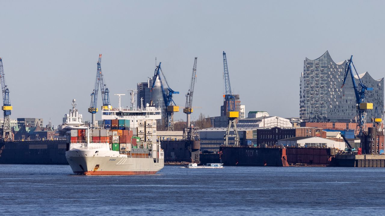 L'Allemagne autorise une participation chinoise limitée dans le port de Hambourg. [ODD ANDERSEN - AFP]