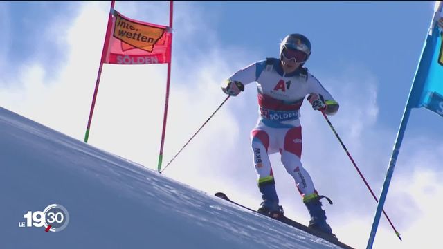 La saison de ski alpin démarre ce week-end à Sölden, en Autriche. Quatre Suisses sont attendus au firmament [RTS]
