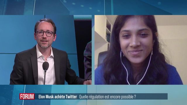 Elon Musk rachète Twitter: quelle régulation est encore possible? Interview de Anuchika Stanislaus [RTS]