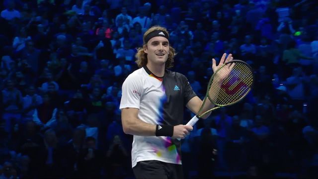 Round robin, S. Tsitsipas (GRE) – D. Medvedev (RUS) (6-3, 6-7, 7-6): le Grec s’impose au forceps en 3 manches [RTS]