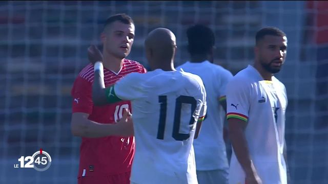 Football: À une semaine de son entrée au Mondial, la Suisse s'incline en match de préparation face au Ghana (0-2) [RTS]