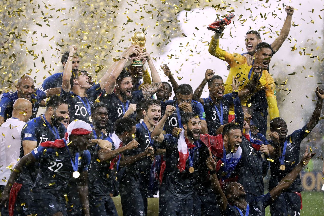 Los Blues levantaron el trofeo de la Copa del Mundo después de su triunfo en 2018. [Imago]
