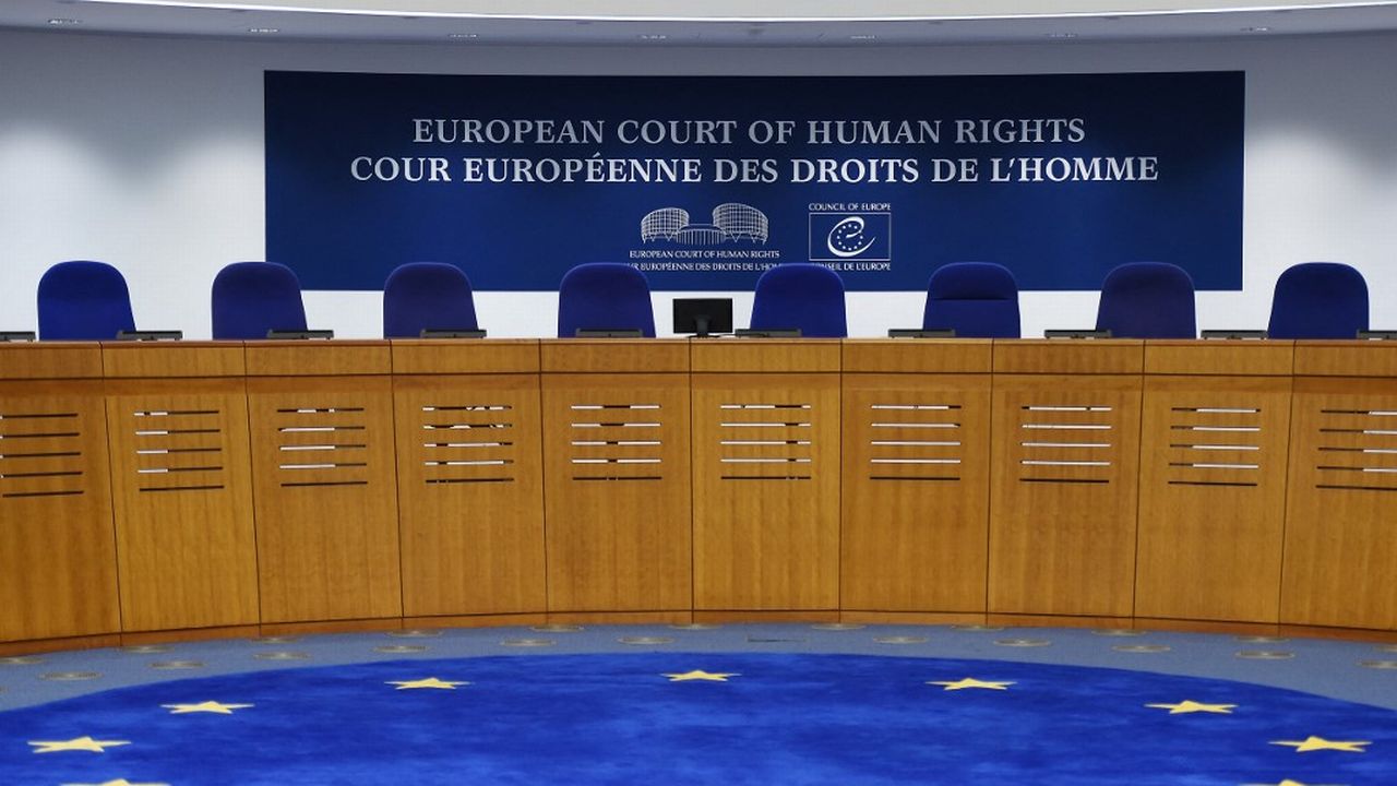 Salle de la Cour européenne des droits de l'homme (CourEDH) à Strasbourg. [Frederick Florin - AFP]