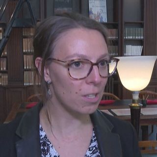Camille Desenclos, maîtresse de conférence en histoire. [AFP]