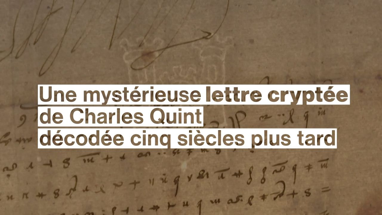 Une mystérieuse lettre cryptée de Charles Quint décodée cinq siècle plus tard [RTS]
