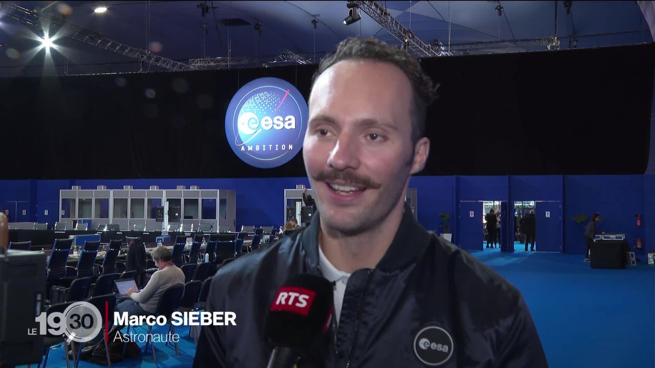 Le Biennois Marco Sieber fait partie des cinq candidats retenus pour s'envoler dans l'espace [RTS]