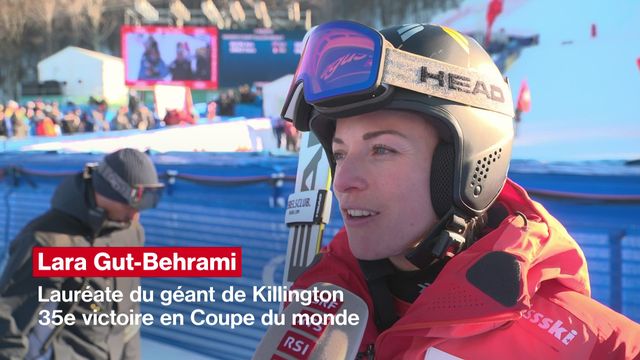 Ski alpin: "J'aurais signé pour un début de saison pareil" (Lara Gut-Behrami) [RTS]