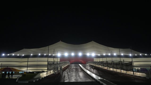 Le stade Al Bayt au Qatar. [Petr Josek - AP Photo]