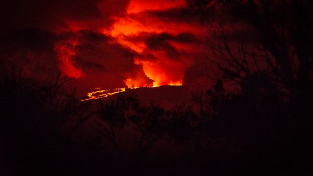 Le volcan Mauna Loa, situé à Hawaï, entre en éruption pour la première fois depuis 1984 [RONIT FAHL - AFP]