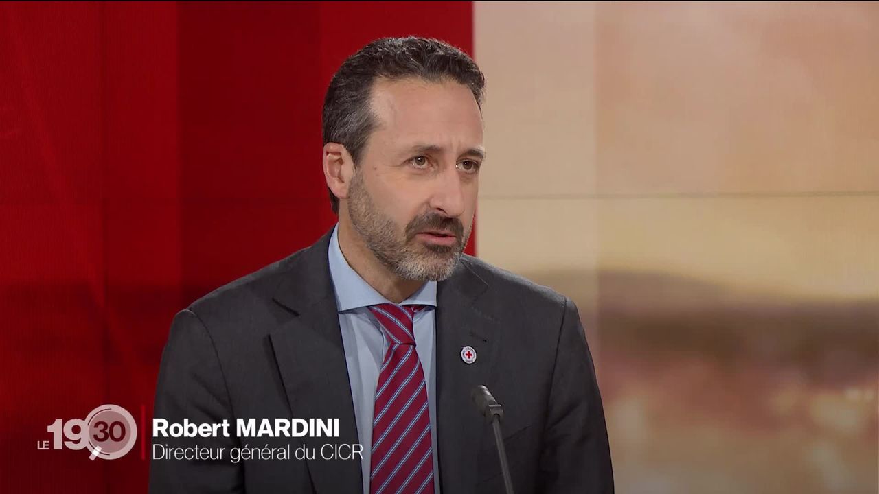Robert Mardini, directeur général du CICR, répond aux critiques qui visent l'organisation en Ukraine [RTS]