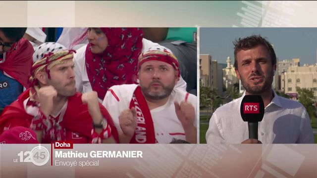 Mathieu Germanier, envoyé spécial à Doha, revient sur le match riche en émotions de la Suisse [RTS]